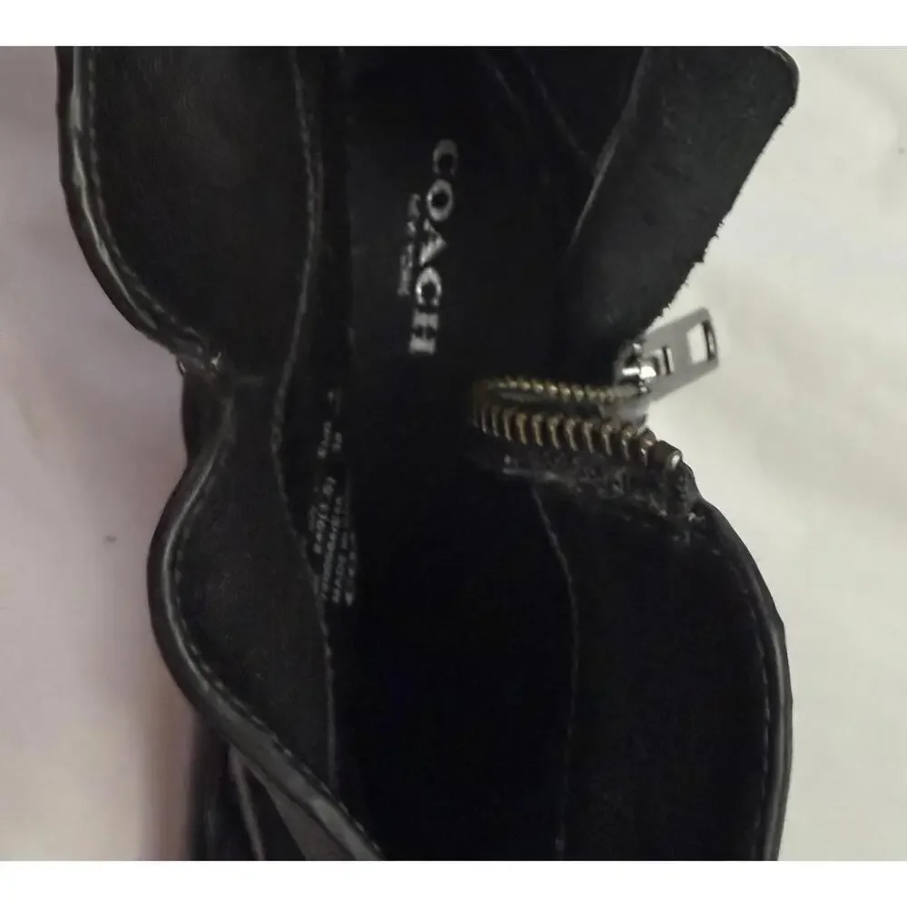 🆕LISTING🆕 Coach Eagle Safar ankle boots. Originally $295 - Picture 9 of 10